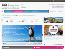 Tablet Screenshot of gsi-immobilier.com